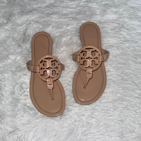 Tory Burch Miller Sandals Seashell Pink size 7 - Picture 3 of 14